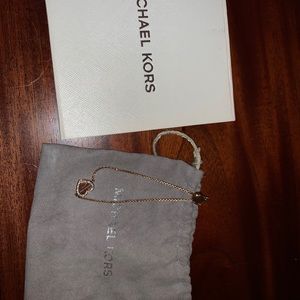 Michael Kors heritage rose gold bracelet